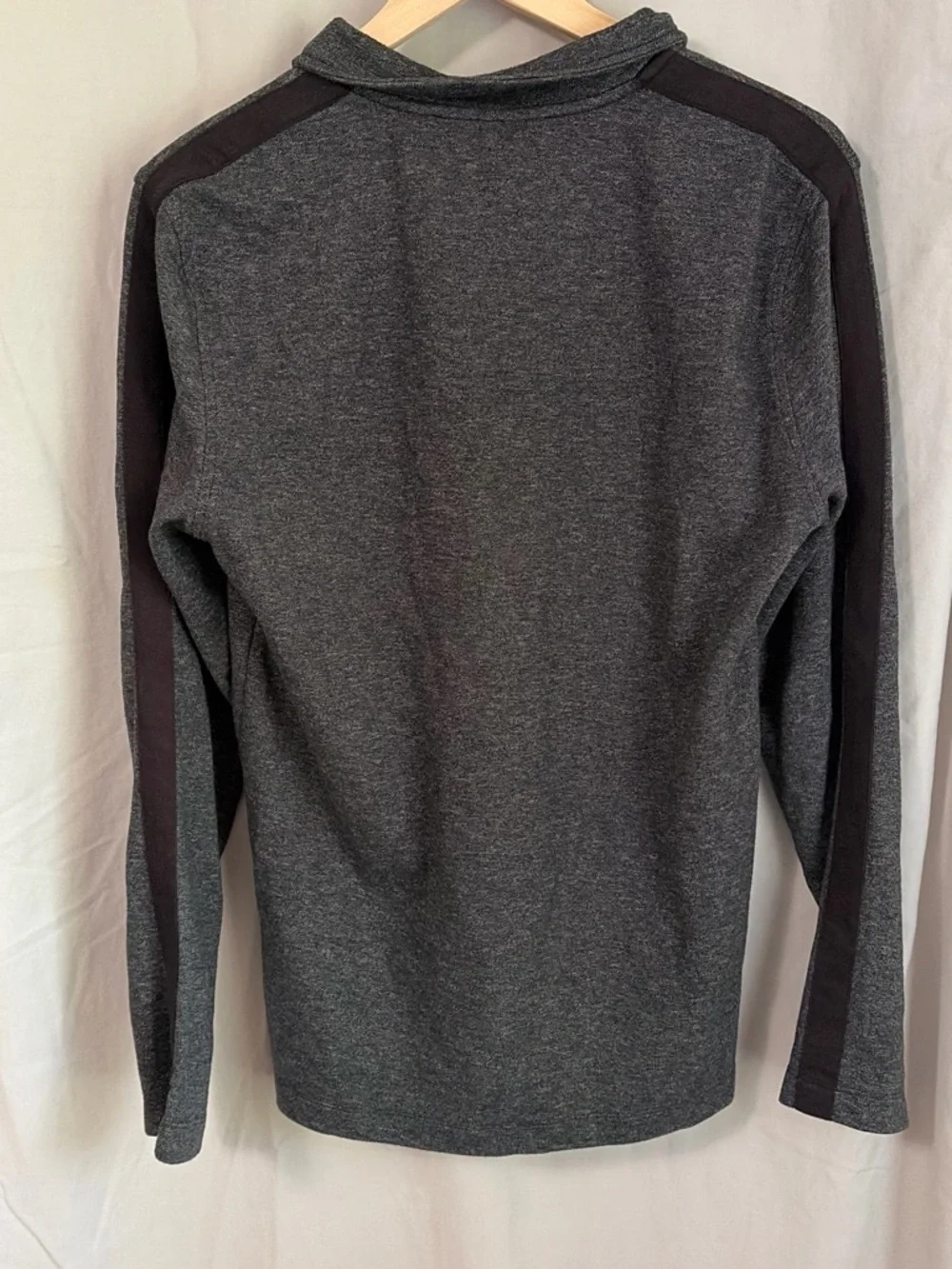 Calvin Klein Men's Charcoal Quarter-Zip Pullover